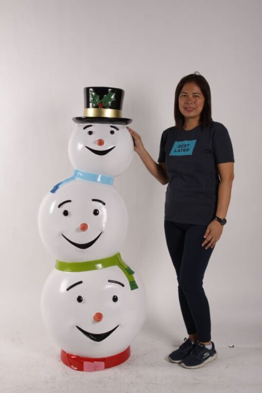 TRIPLE HEADED SNOWMAN JR 180229 - Image 2