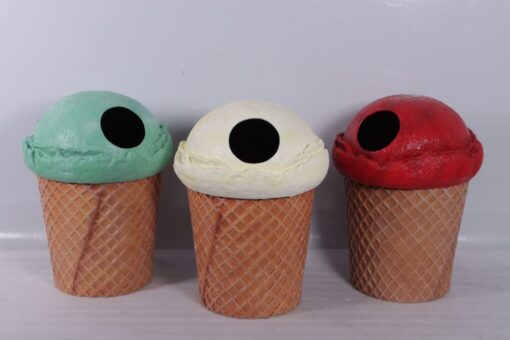 SOFT SCOOP ICE CREAM RUBBISH BIN JR 190040