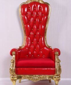 Alternative view of Christmas Throne - Red and Gold | JR 220008