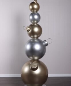 Christmas Ball Stack - Gold and Silver | JR 220010