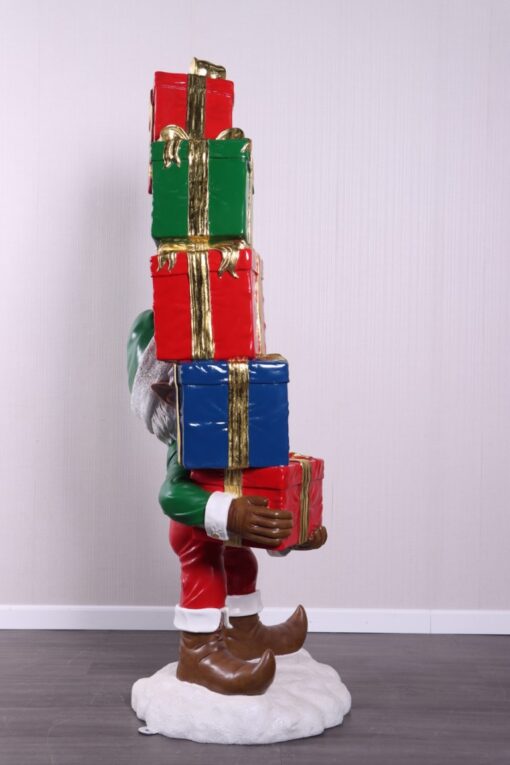 ELF WITH STACK OF GIFTS  JR 220060 - Image 10