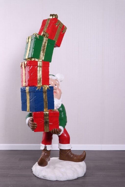 ELF WITH STACK OF GIFTS  JR 220060 - Image 11