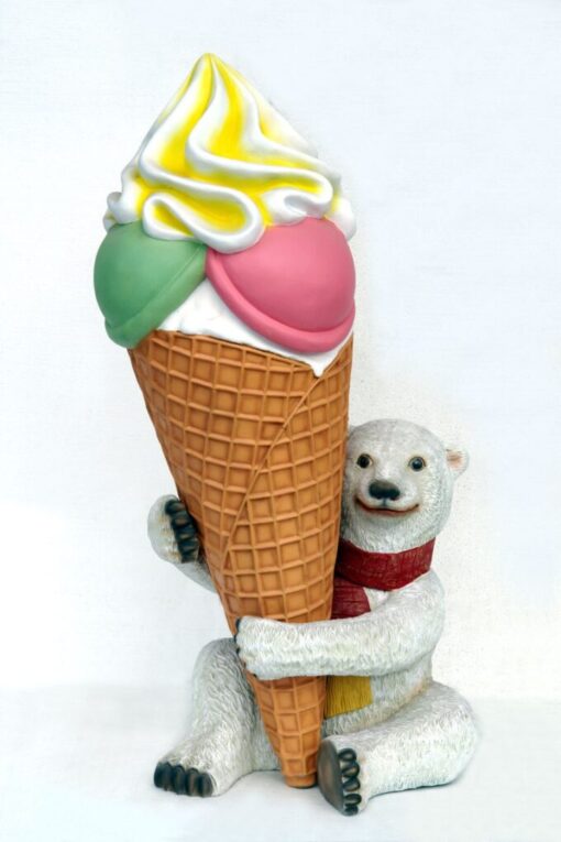 POLAR BEAR WITH ICE CREAM JR 2500