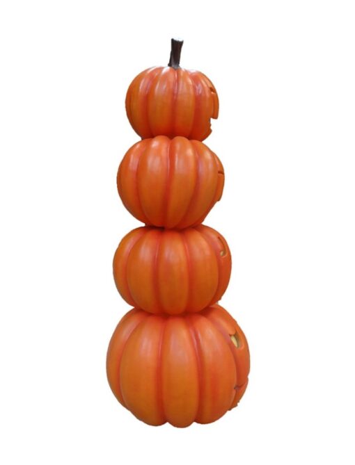 STACKED PUMPKINS WITH FACE JR C-165 - Image 3