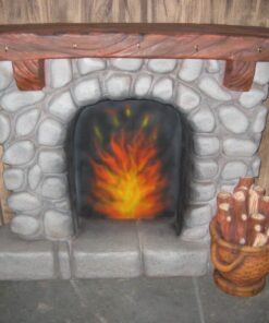 Alternative view of Fire Place Chimney  | JR BR