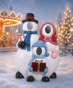 Snowman Family Photo Op | JR 190148