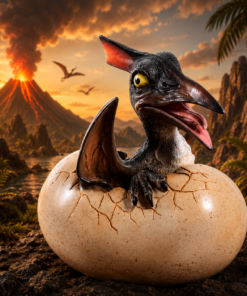 Baby Pteranodon Hatching | JR 140037