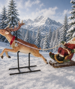 Sleigh with Santa and Reindeer | JR 2296