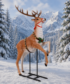 Reindeer - Rearing on Stand | JR 140002