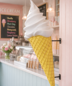 Whippy Ice Cream - No Flake 4ft - Hanging | JR 0054