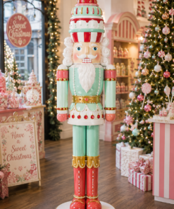 Candy Cake Nutcracker 4ft | JR 230042