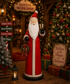 Santa with Bell and Wreath | JR 160156