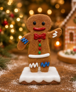 Mini Gingerbread Son with Base | JR S-095