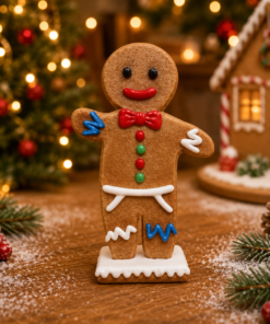 Mini Gingerbread Papa with Base | JR S-093