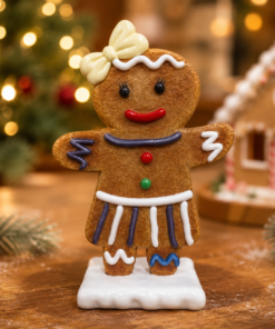 Mini Gingerbread Daughter with Base | JR S-096