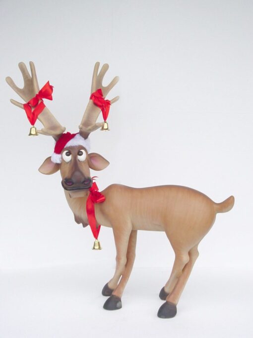 FUNNY REINDEER STANDING JR 2214