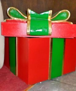 Alternative view of Gift box with Green Ribbon | JR 2761