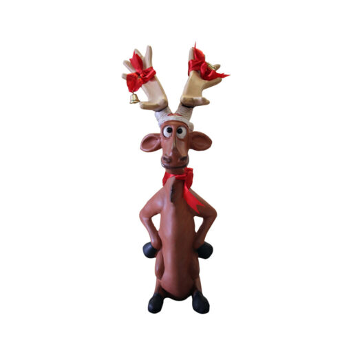 FUNNY REINDEER SITTING UP JR S-015