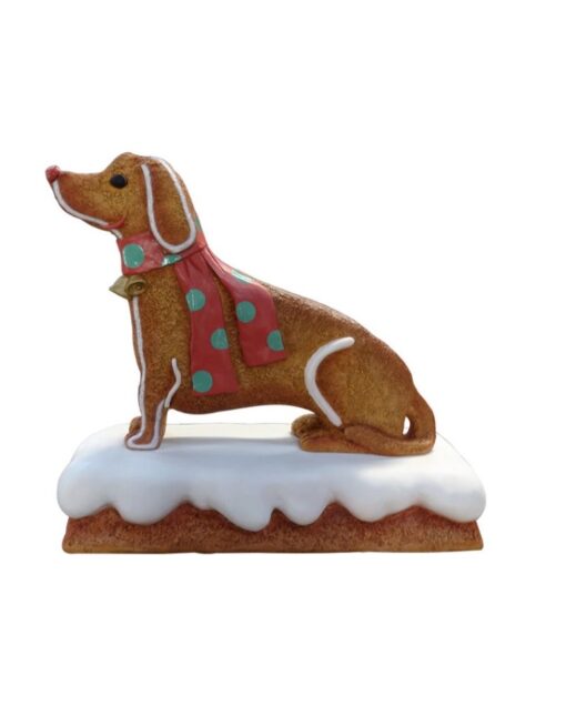 GINGERBREAD DOG JR S-075