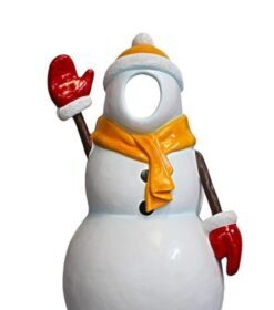 Alternative view of Small Snowman Photo Op | JR S-170