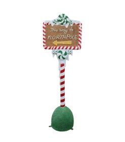 Alternative view of North Pole Sign | JR S-174