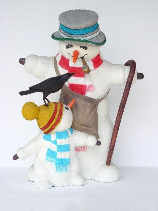 SNOWMAN & MINI SNOW  5FT - JR 1854 - Image 2