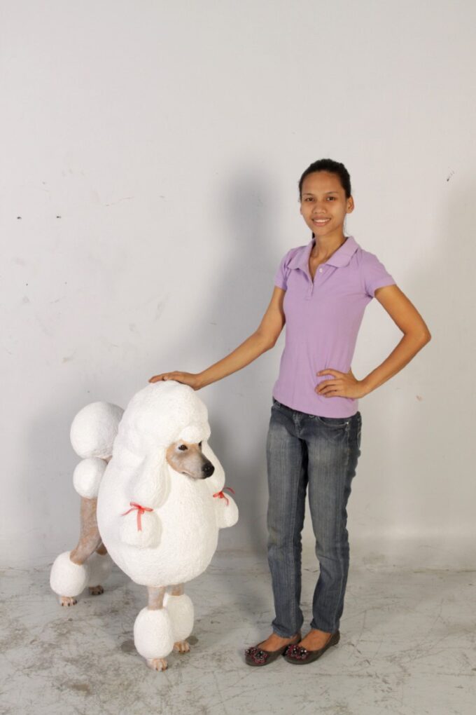 Poodle Dog - White | JR 110121 - Image 2