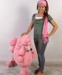 Alternative view of Poodle Dog - Pink | JR 110121