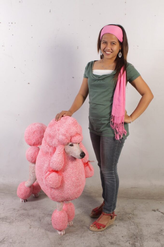 Poodle Dog - Pink | JR 110121 - Image 2
