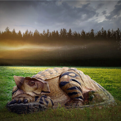 SLEEPING ANKYLOSAURUS JR 130098