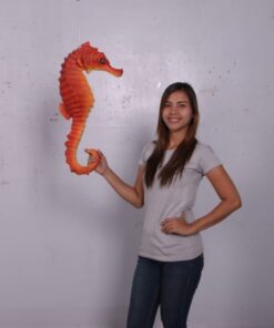 Alternative view of Red Seahorse 24inch - Hanging | JR 140053