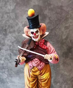 Scary Clown with Violin Knife Bow | JR 3634