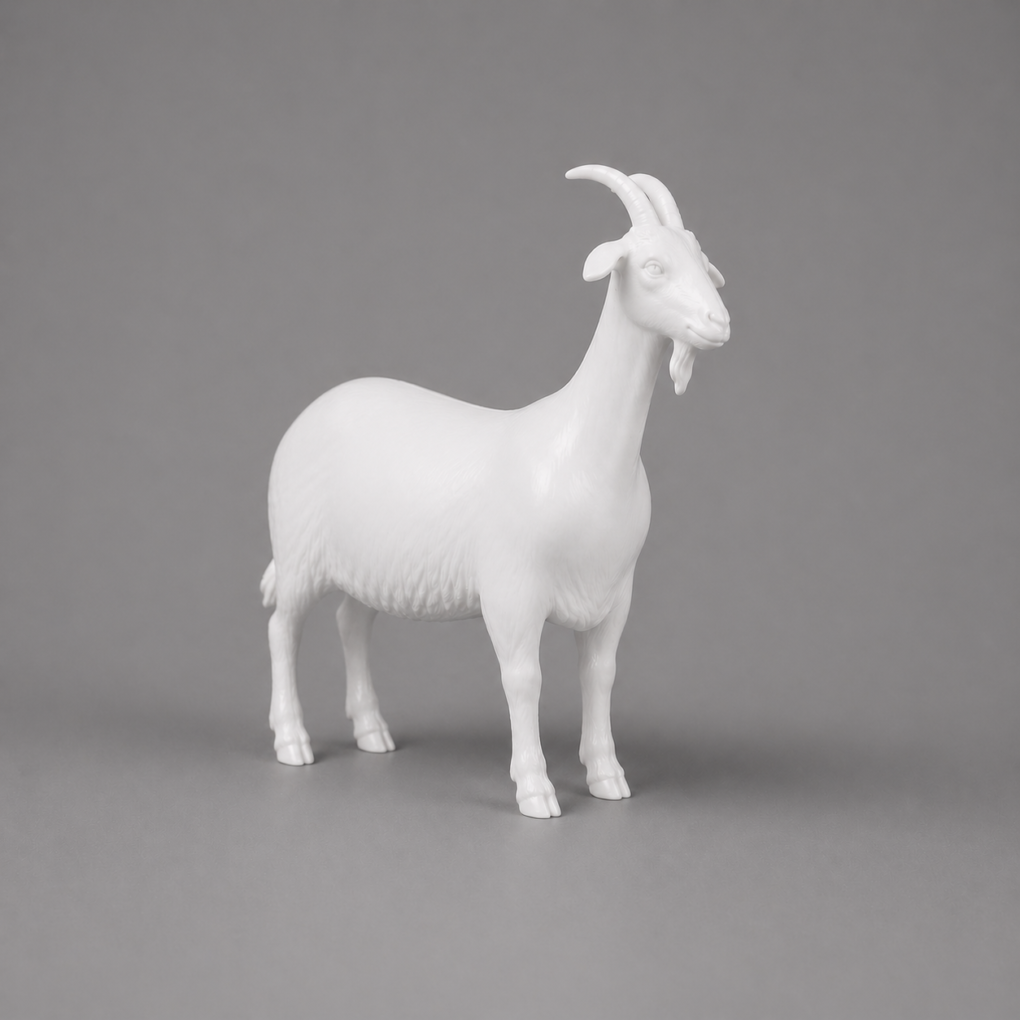 Guernsey Goat - Paintable Primer Finish | JR 190111