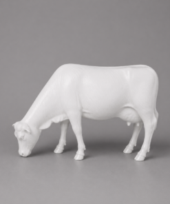 Cow - Head Down - Smooth Paintable Primer Finish | JR SB002