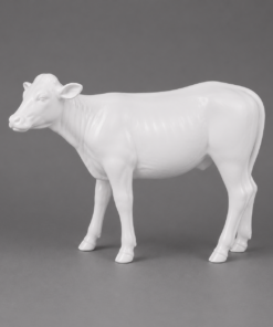 Calf - with Mounting Plates - Smooth Paintable Primer Finish | JR 0008