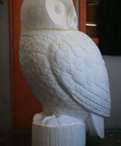 Alternative view of Owl - Paintable Primer Finish | JR 190022