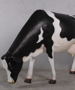 Fresian Cow - Head Down - No Horns - Smooth Finish | JR 0038