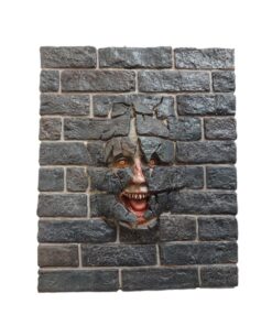 Scary Face Brick Panel | JR S-001