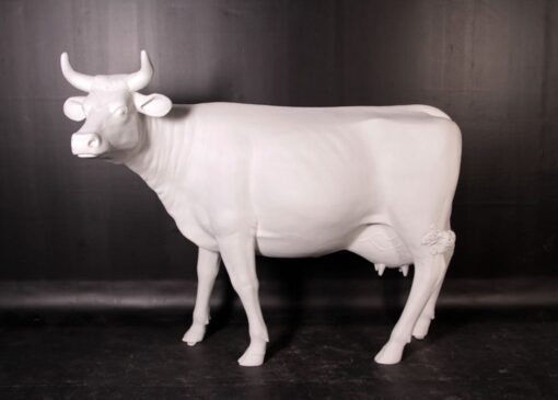 COW LIFESIZE SMOOTH WITH MOUNTING PLATES JR SB001