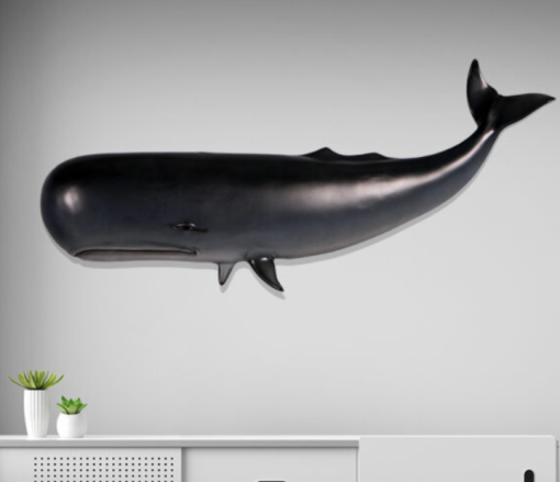 WHALE WALL DÉCOR JR 150033