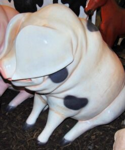 Gloucester Old Spot Piglet 40inch - Sitting | JR 160260