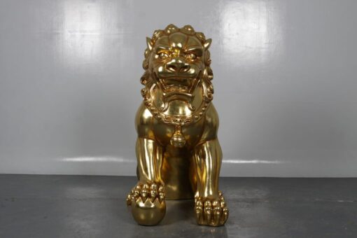 FOO DOG LEFT LEG UP JR 190162