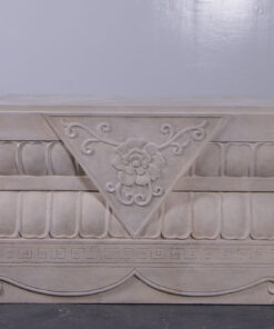 Foo Dog Plinth - Roman Stone Effect Finish | JR 190163