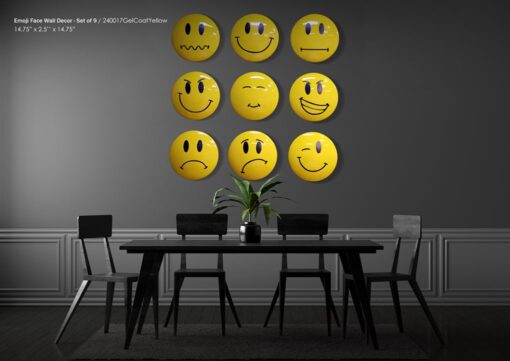 EMOJI FACES WALL DECOR JR 240017 - Image 3