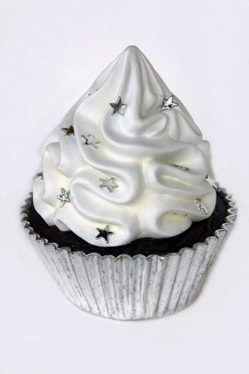 CUPCAKE WITH SILVER LEAF CUP JR 2828