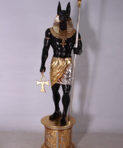 Alternative view of Anubis - Egyptian God - with Fixed Base | JR AFA6