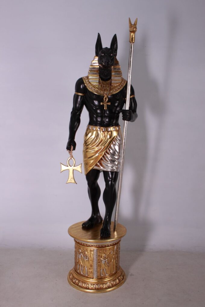 Anubis - Egyptian God - with Fixed Base | JR AFA6 - Image 2