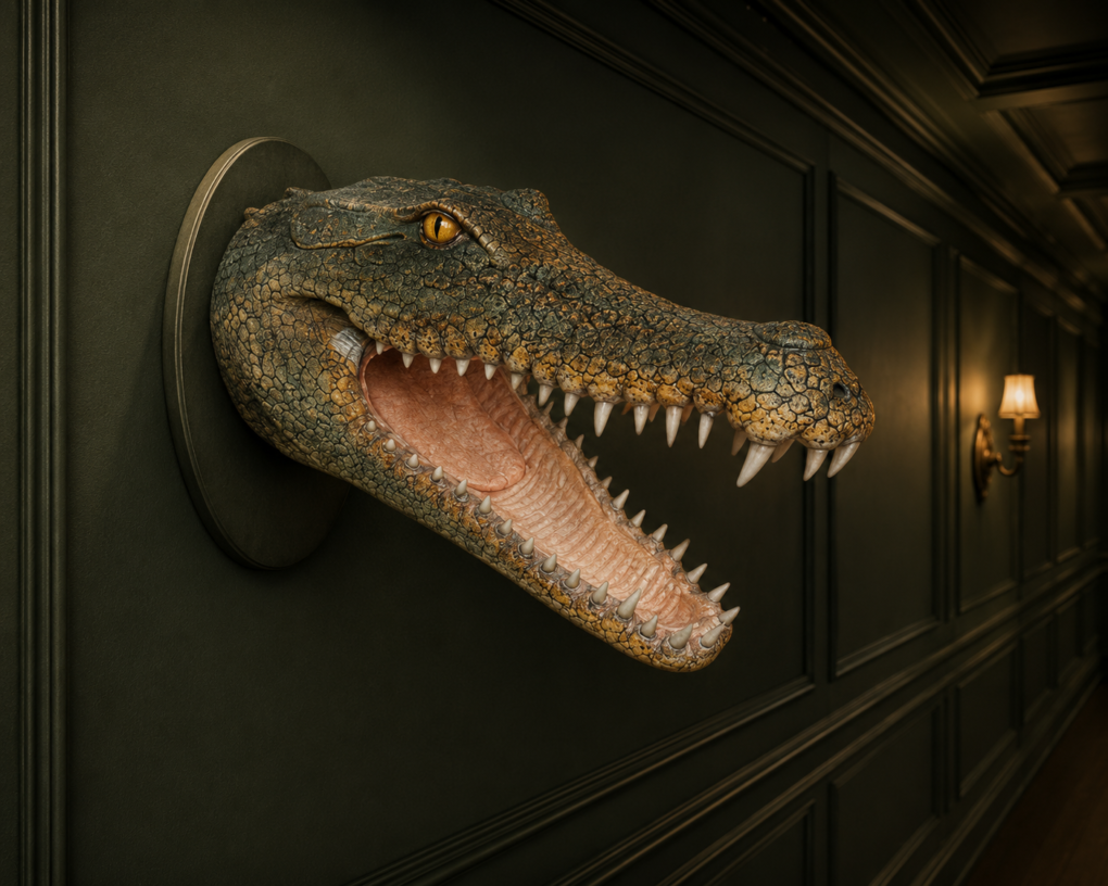 Crocodile Head | JR 2333