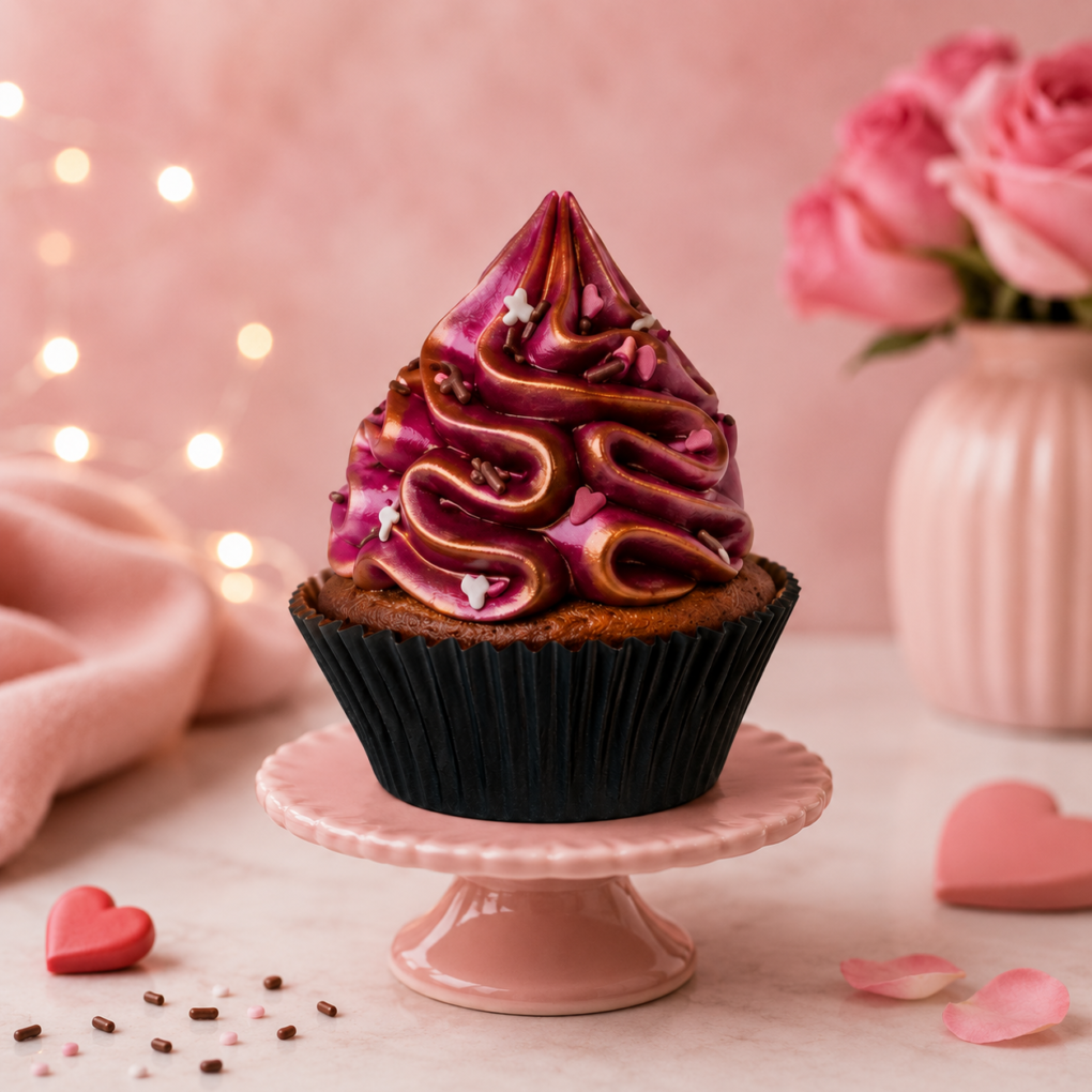 Cupcake - Metallic Red | JR 2826