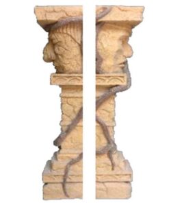 Mayan Column - Half | JR A-010